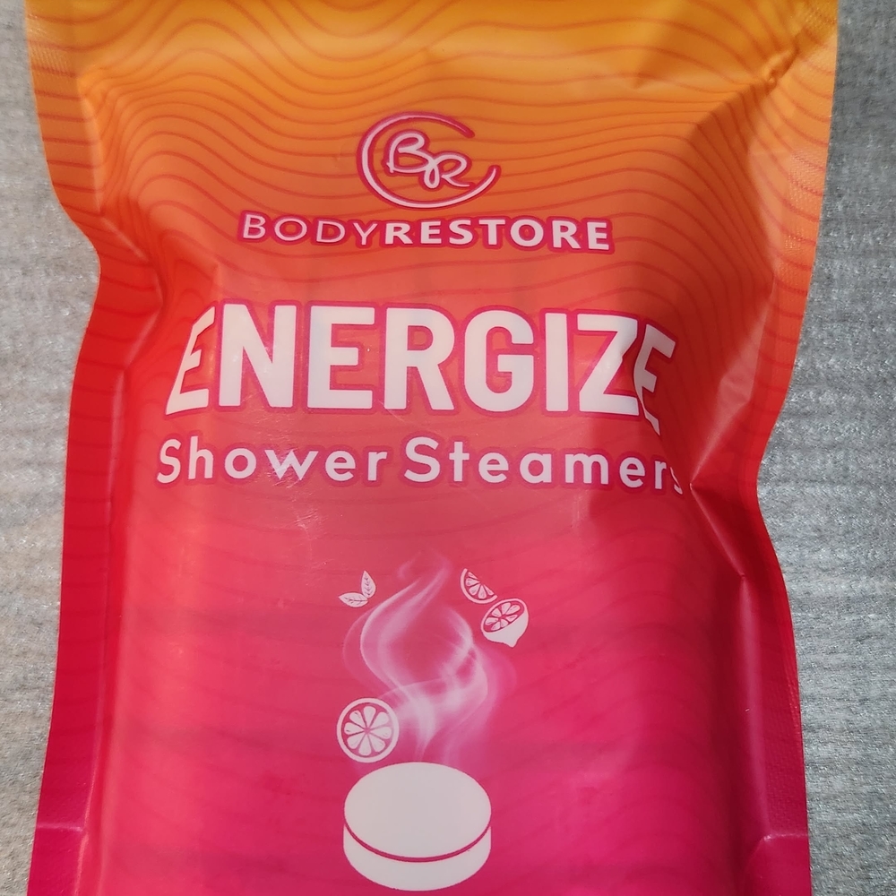 Energize Shower Steamers - Pink/Orange